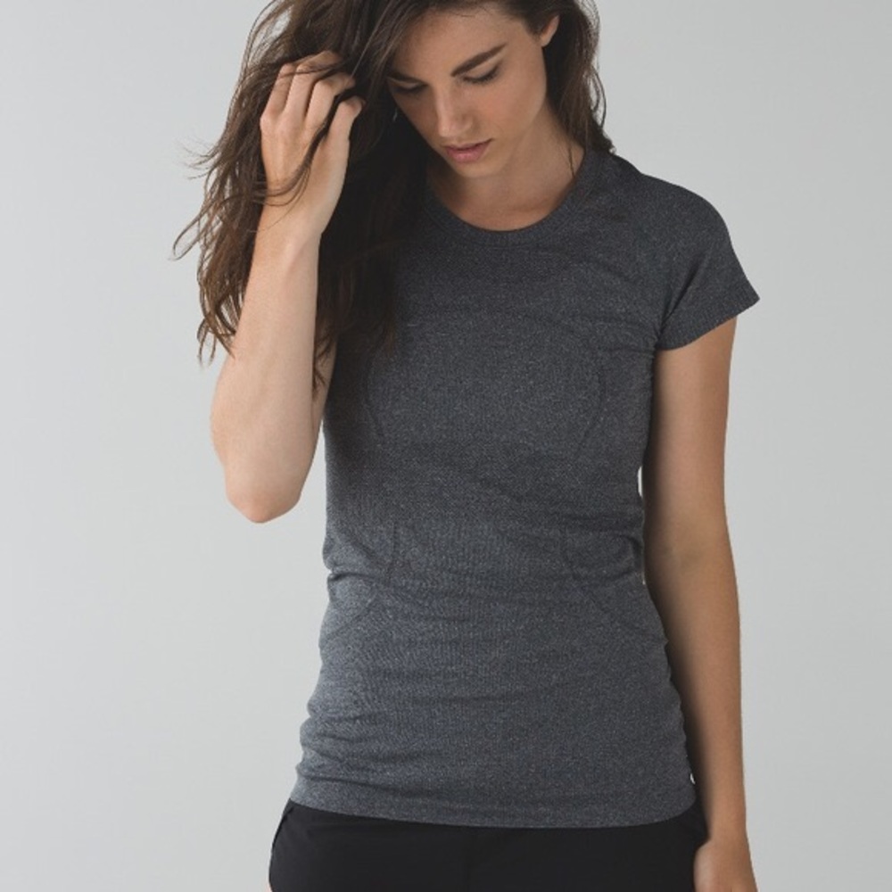 Lululemon Swiftly Tank Short Sleeve Gray